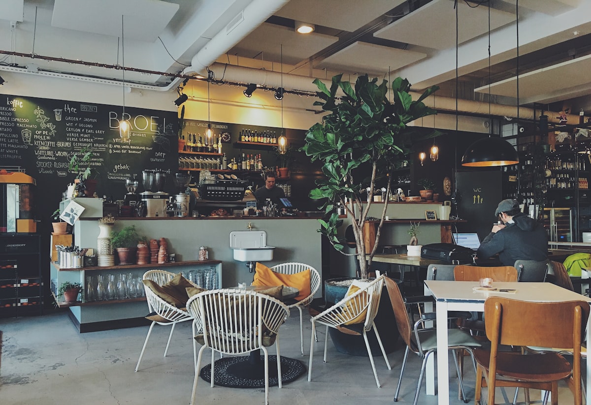 Minh họa trải nghiệm Coffee shop