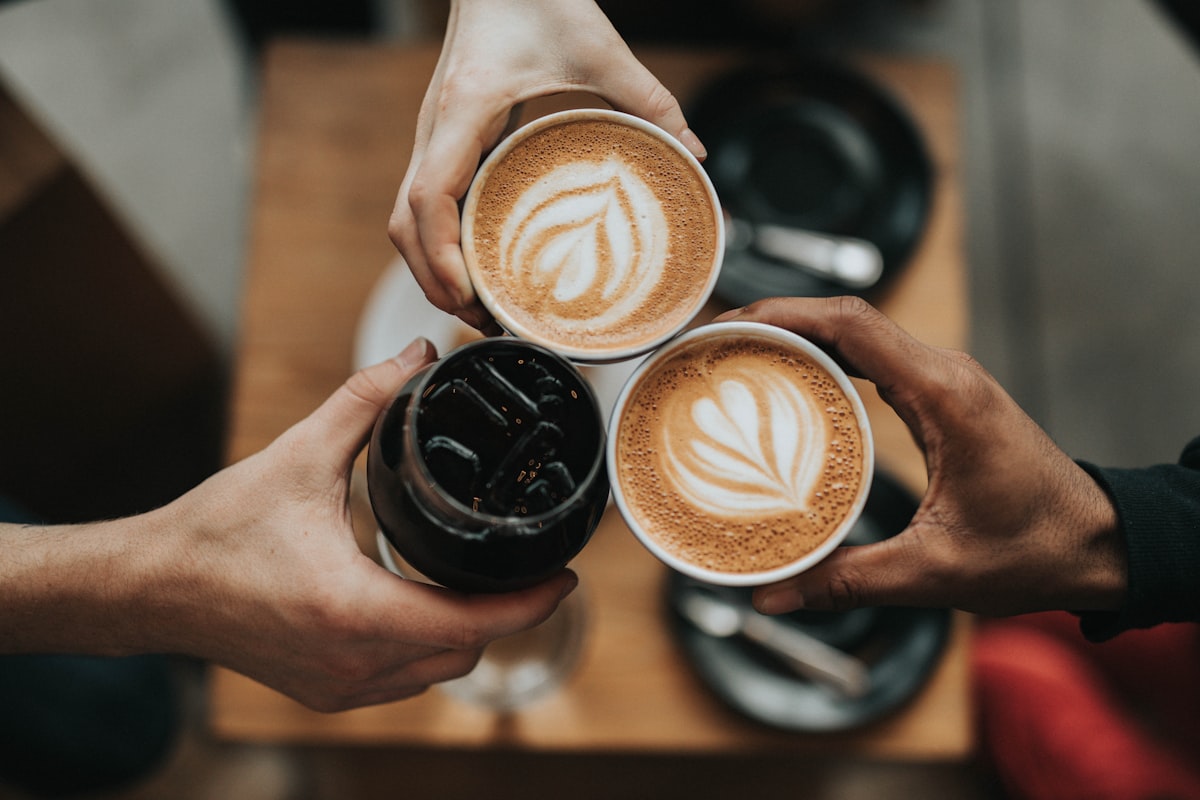 Minh họa trải nghiệm Coffee shop